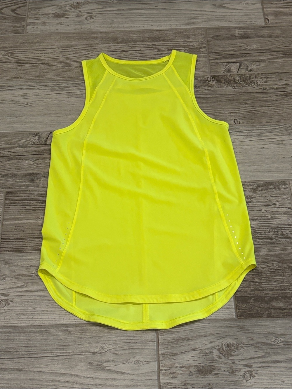 lululemon athletica Women's Neon Yellow Performance Tank